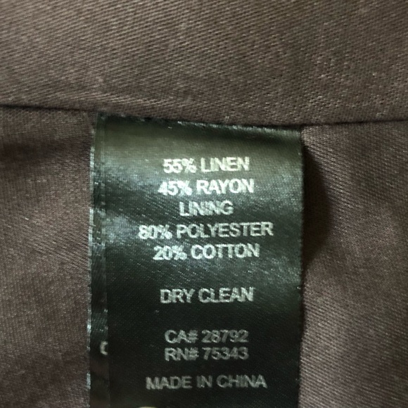 House of Harlow 1960 Linen Blend Cropped Top Size Large - Picture 6 of 11